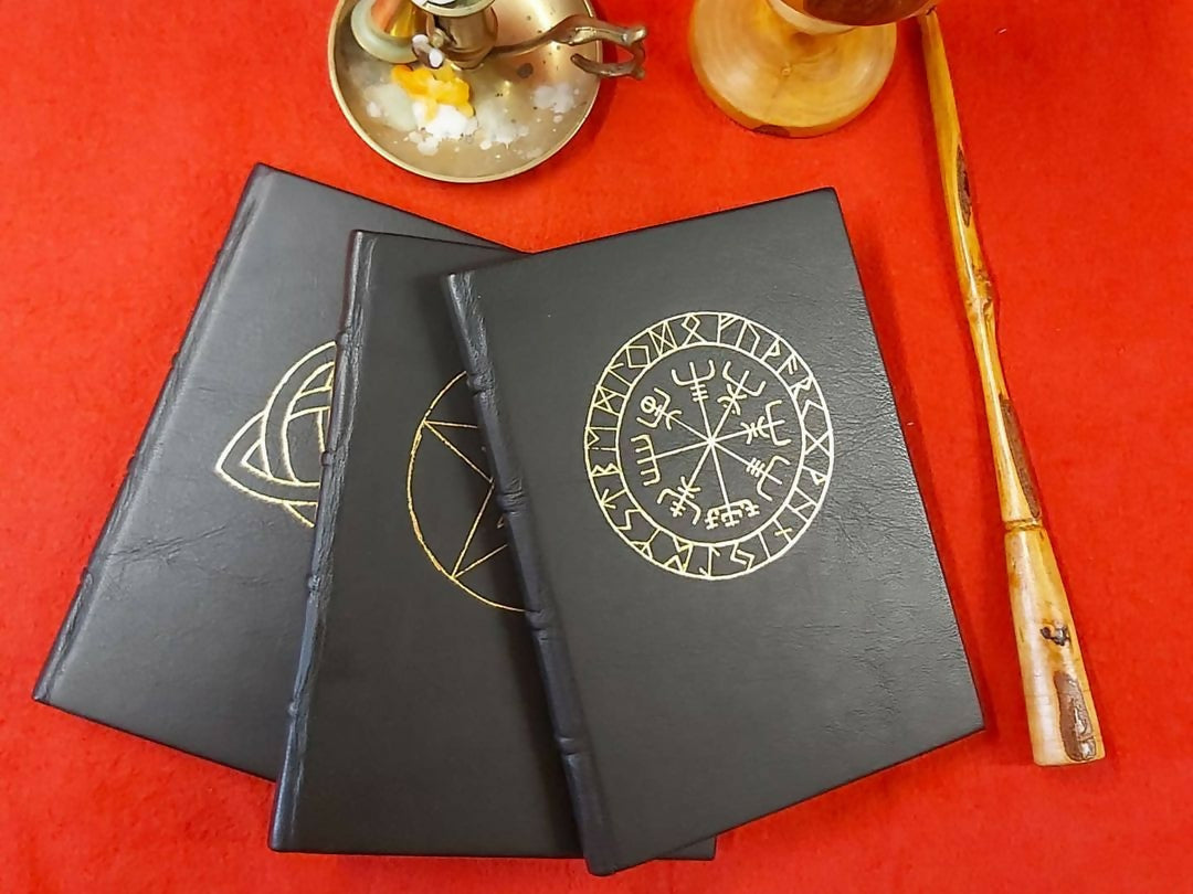 Grimoire / Livre d'or "Triquetra"