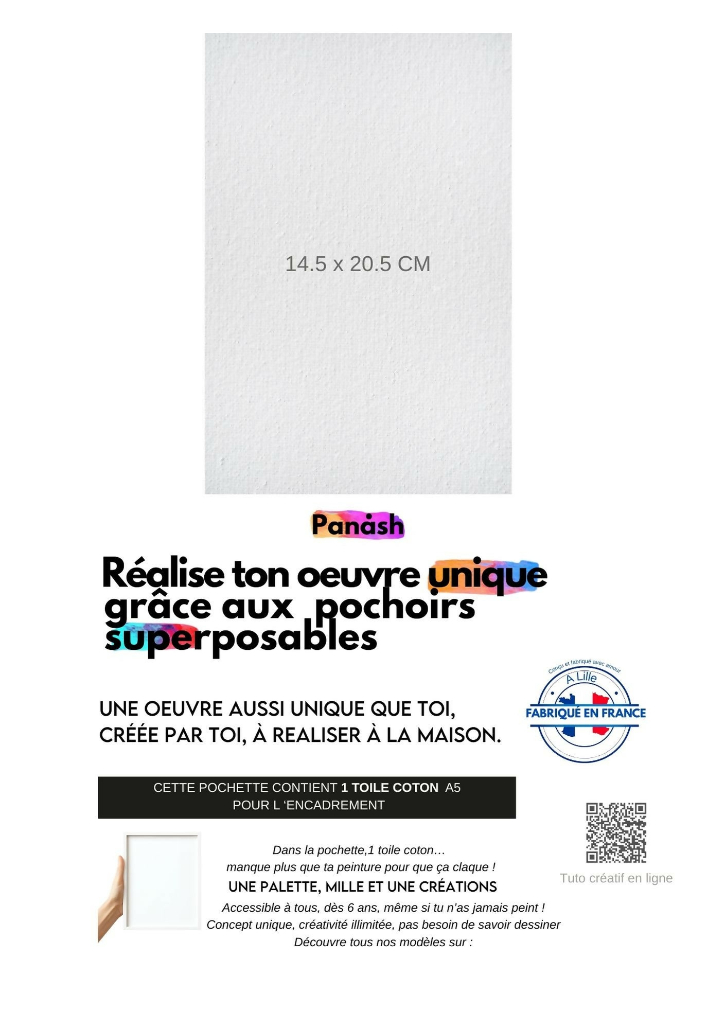 TOILE COTON A5