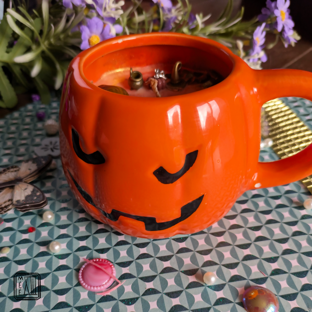 Bougie Jack-o-lantern