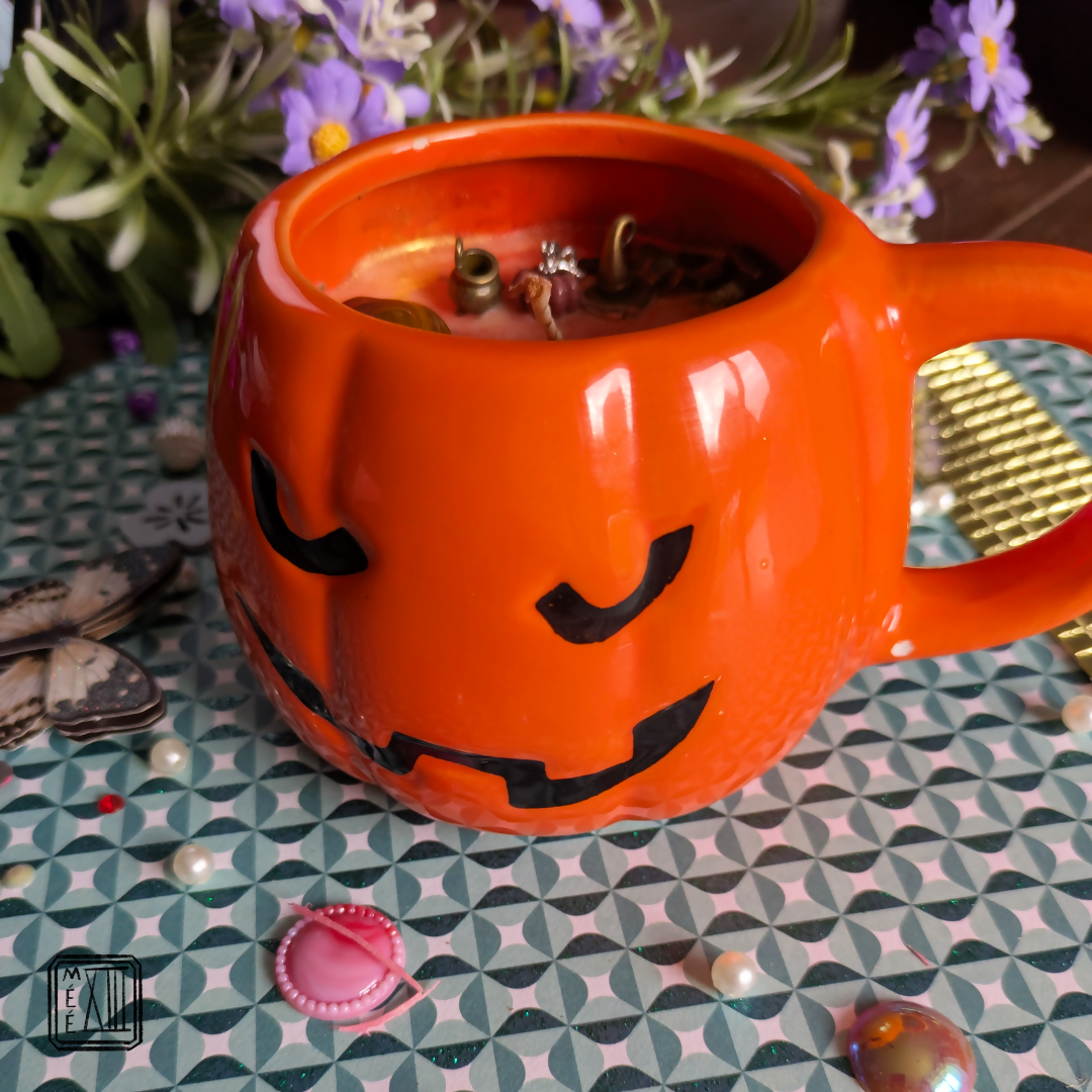 Bougie Jack-o-lantern