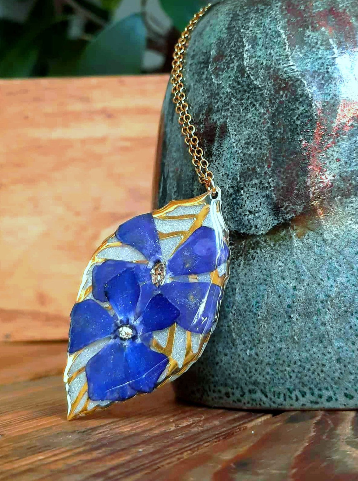 Collier, Periwinkle
