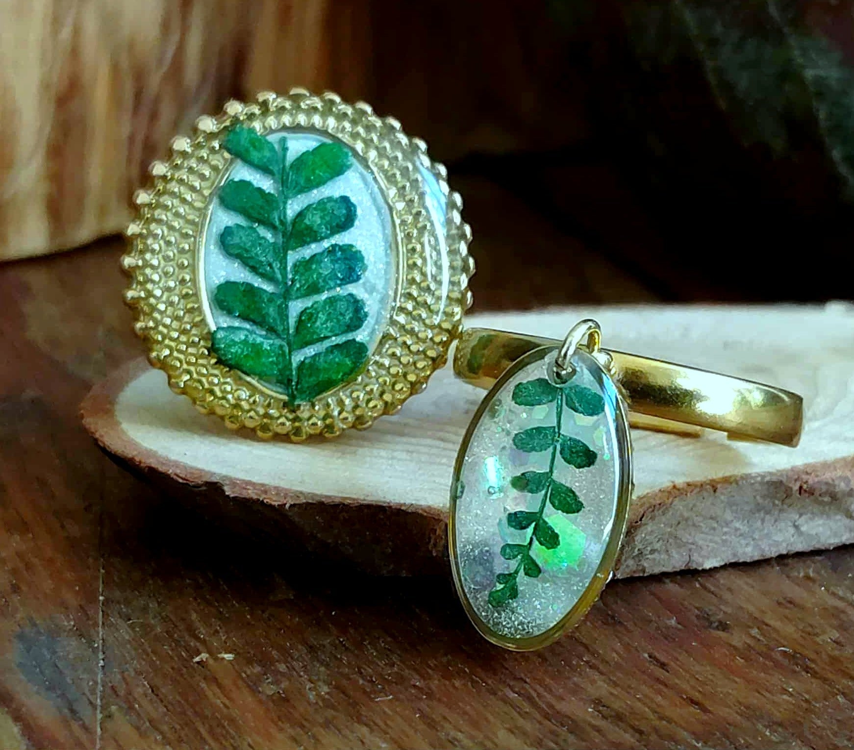 Bague Fougère