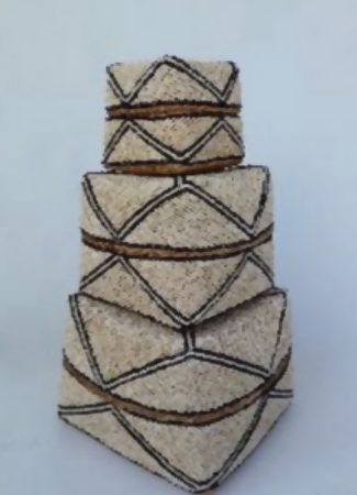 Boite à offrande Marron/beige