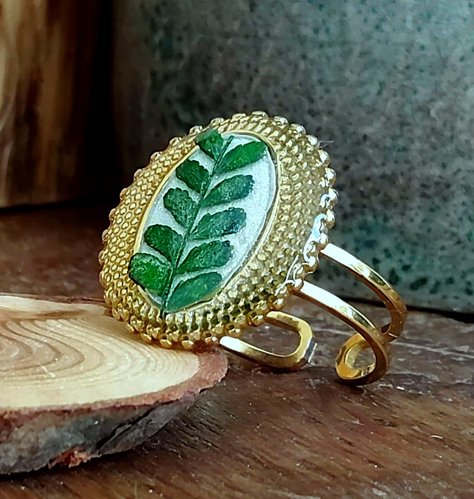 Bague Fougère
