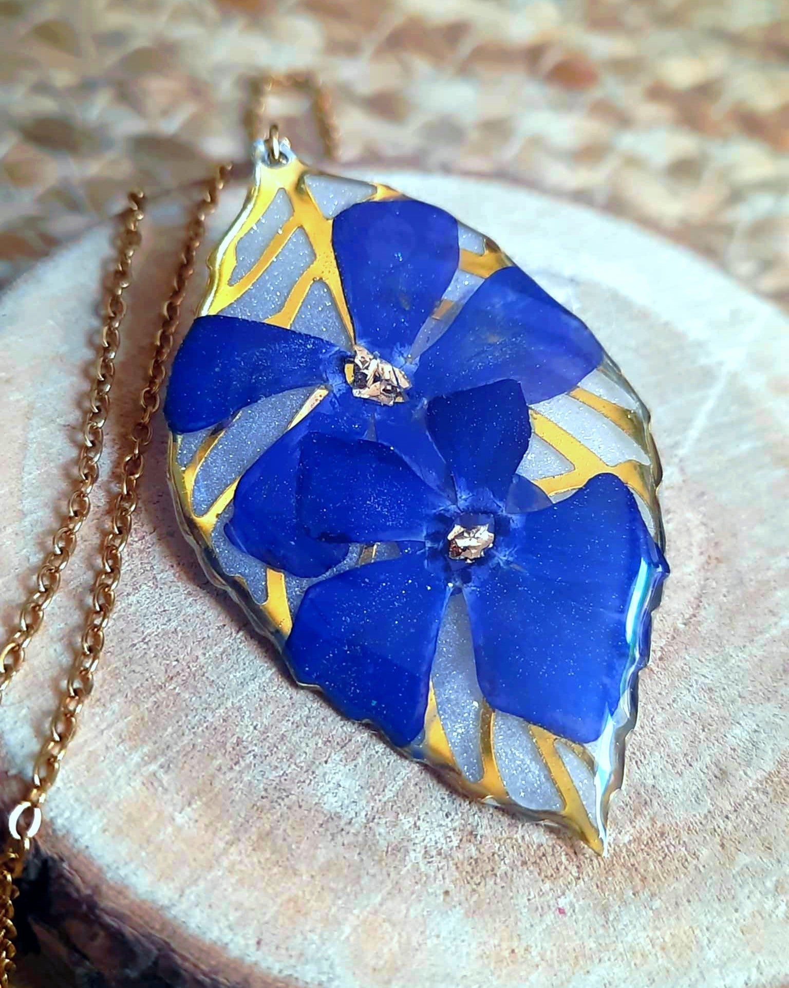 Collier, Periwinkle