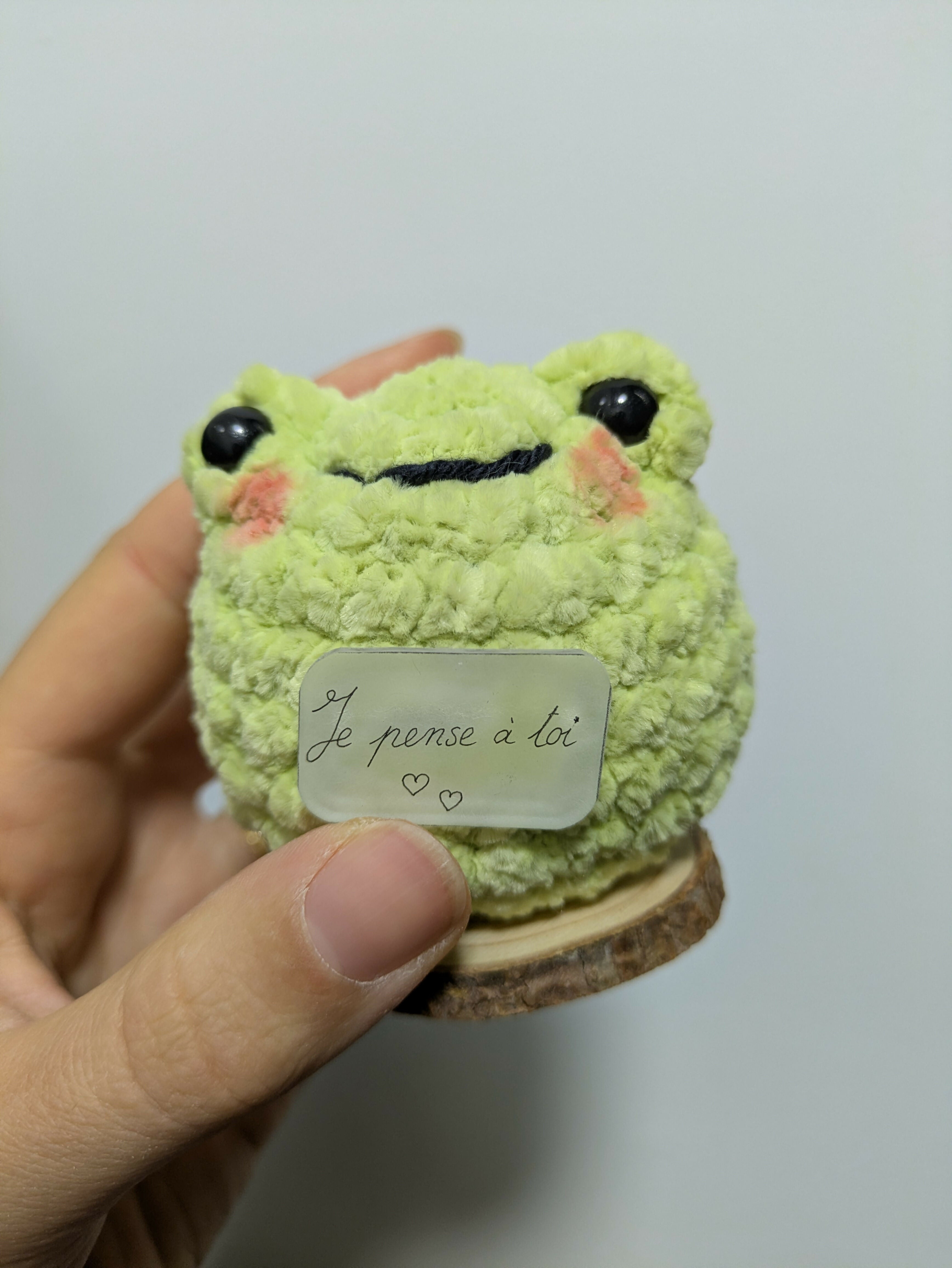 soft cuddly toy with a positive message