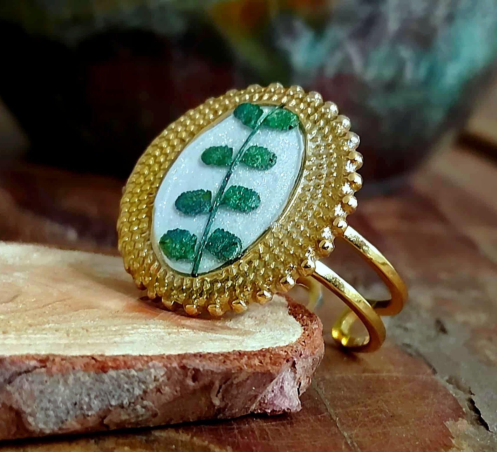 Bague Fougère