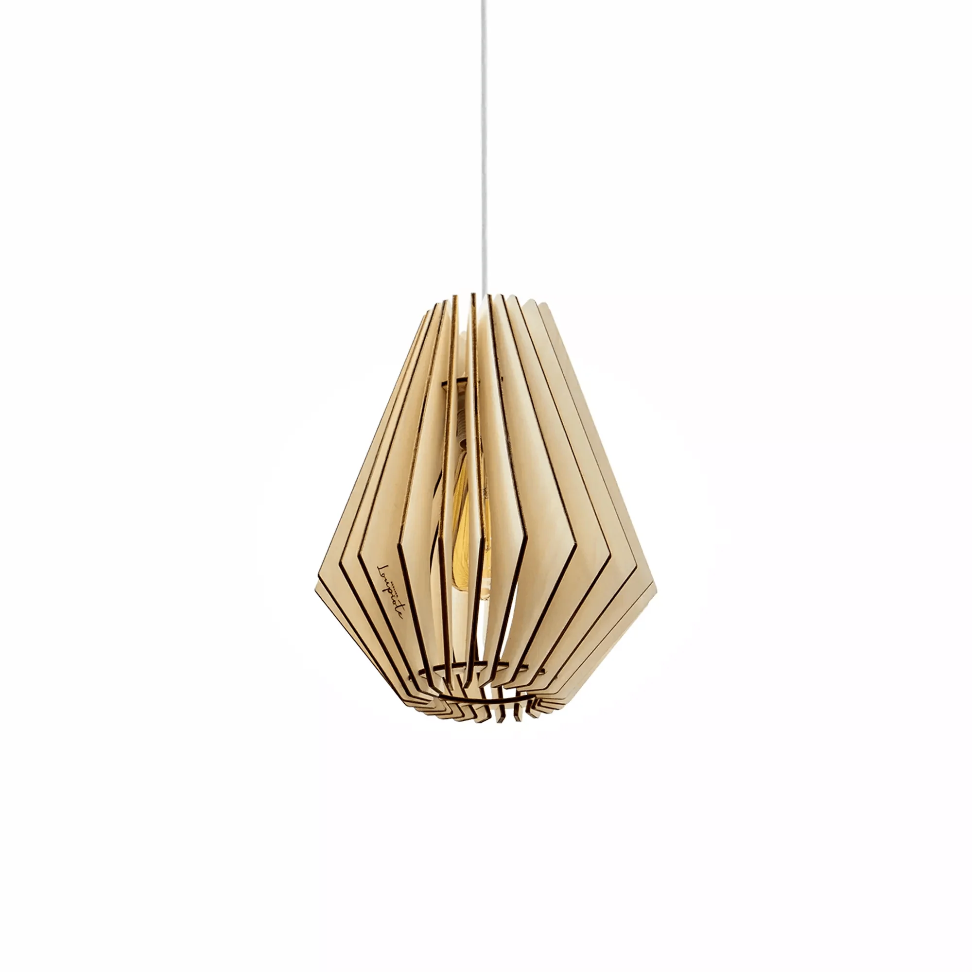Ambre | Suspension - Atelier Loupiote | Lampes artisanales françaises