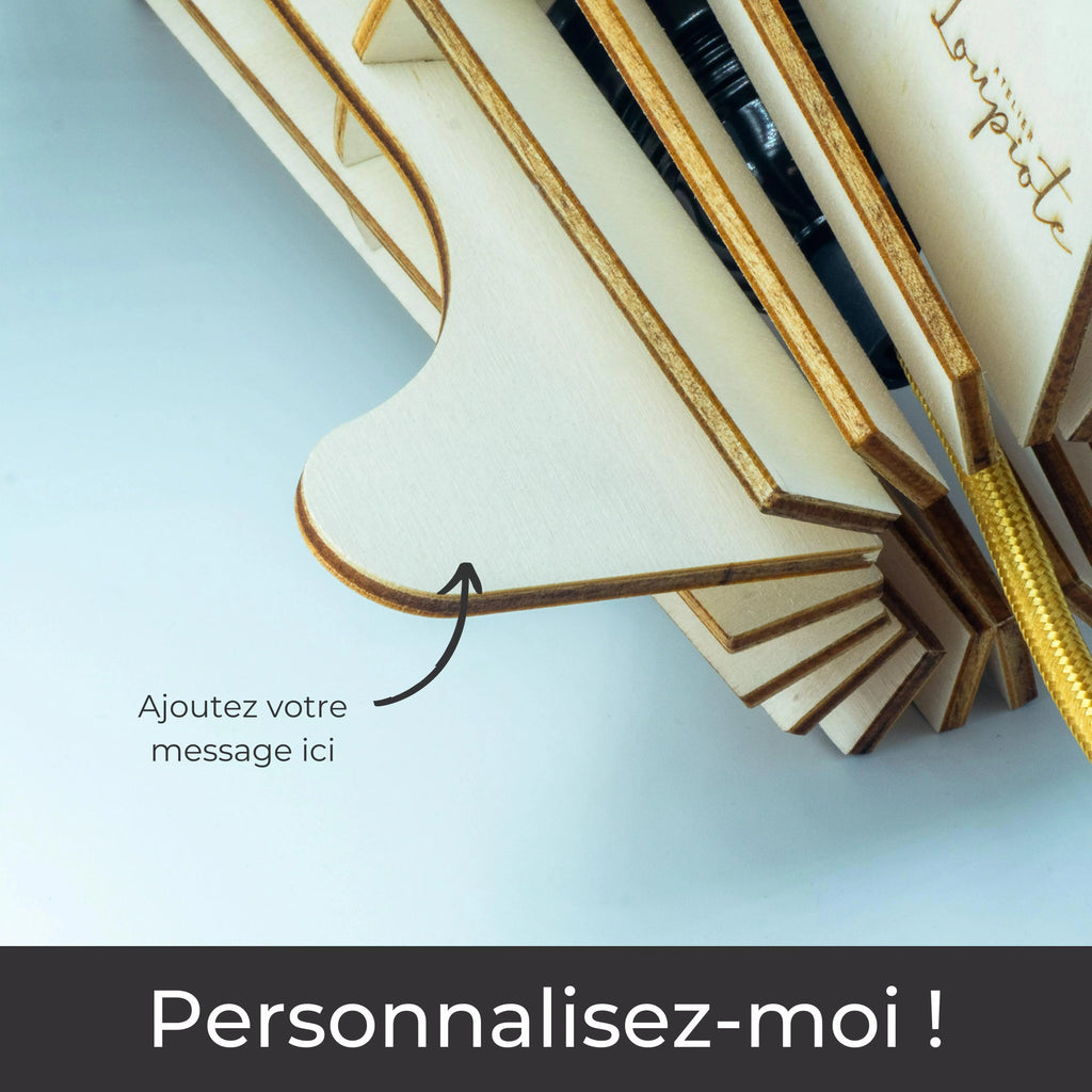Antoine | Baladeuse - Atelier Loupiote | Lampes artisanales françaises