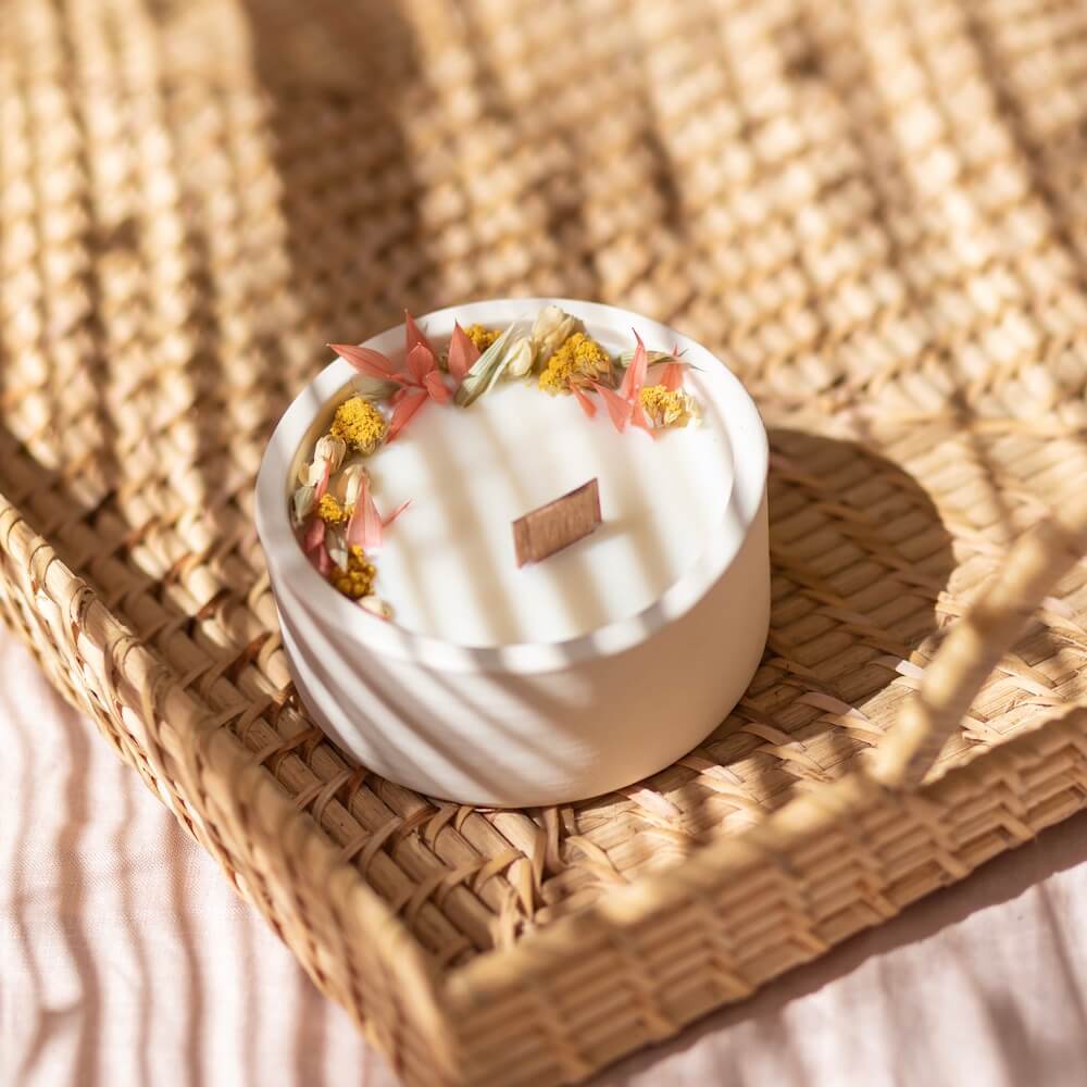 bougie-fleurie-cire-soja