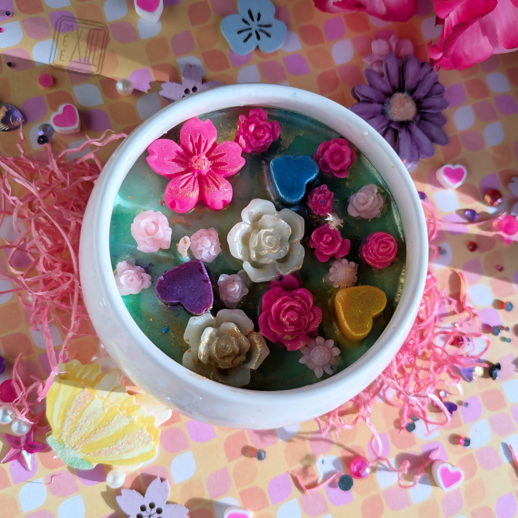 Flowery Garden Candle