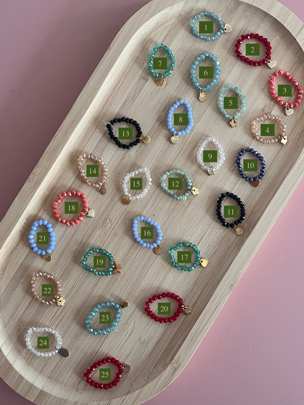 bagues perles tendance