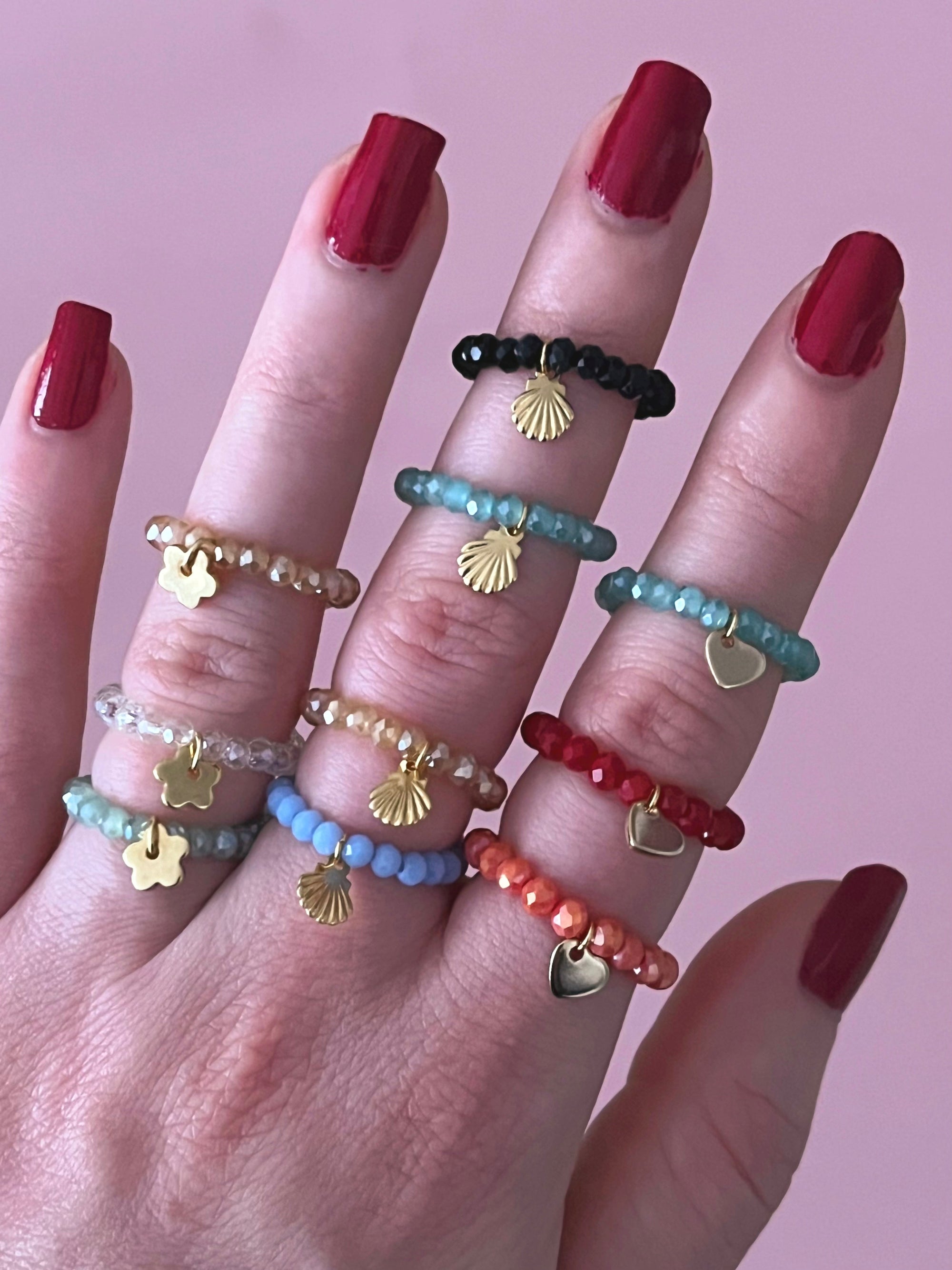 bagues perles