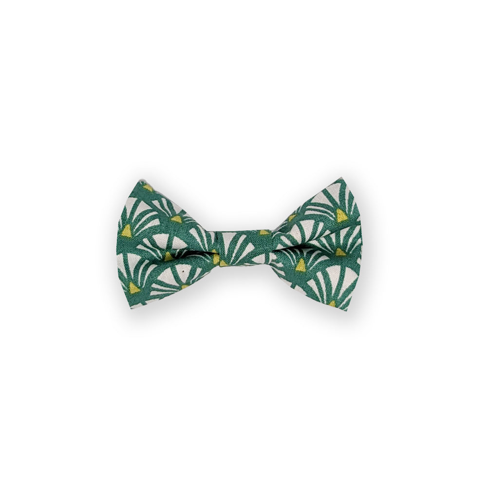 Barrette nœud coton lumineux