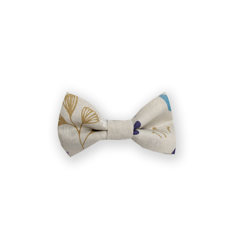 Barrette noeud coton secret