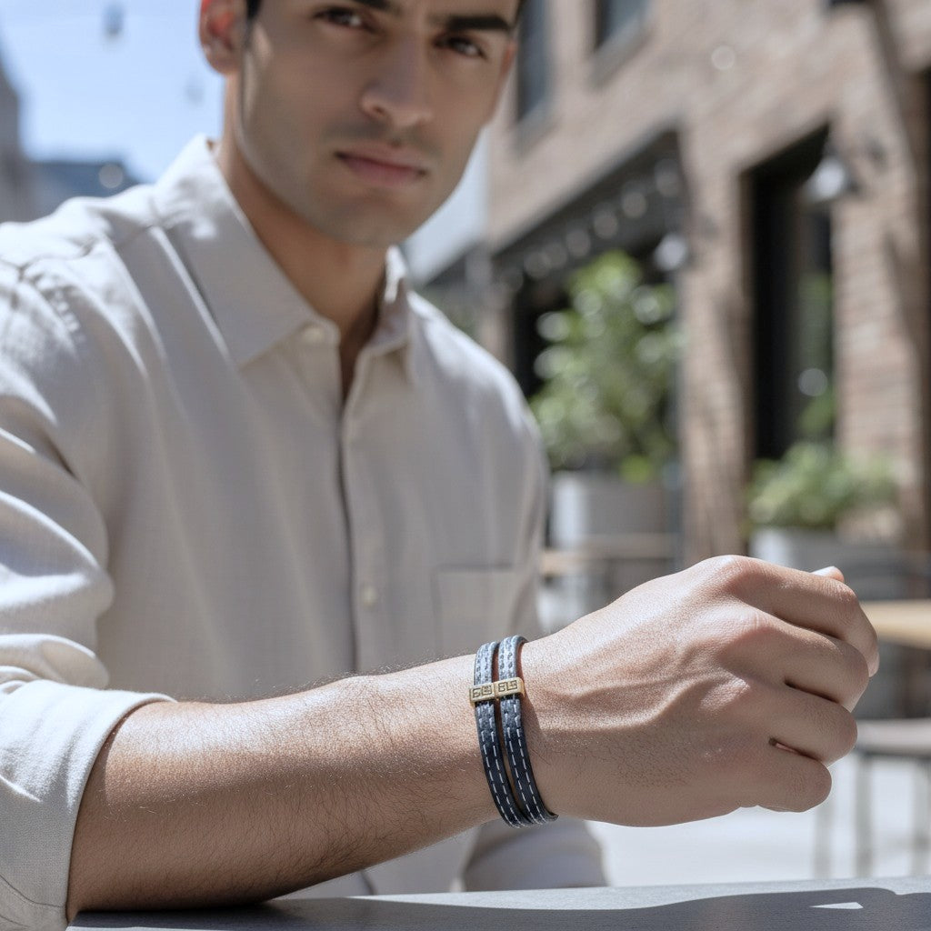 Bracelet vegan en liège Sam