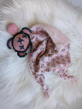 PINK TURTLE AND FLOWERS COMFORTER