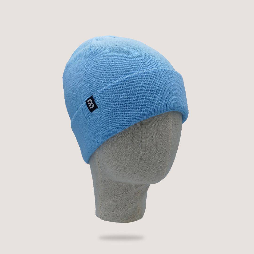 Bonnet 8-12 ans bleu ciel