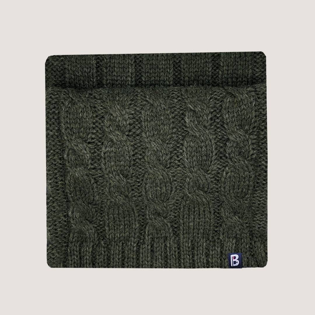 Bonnet et Echarpe Alpaga écru