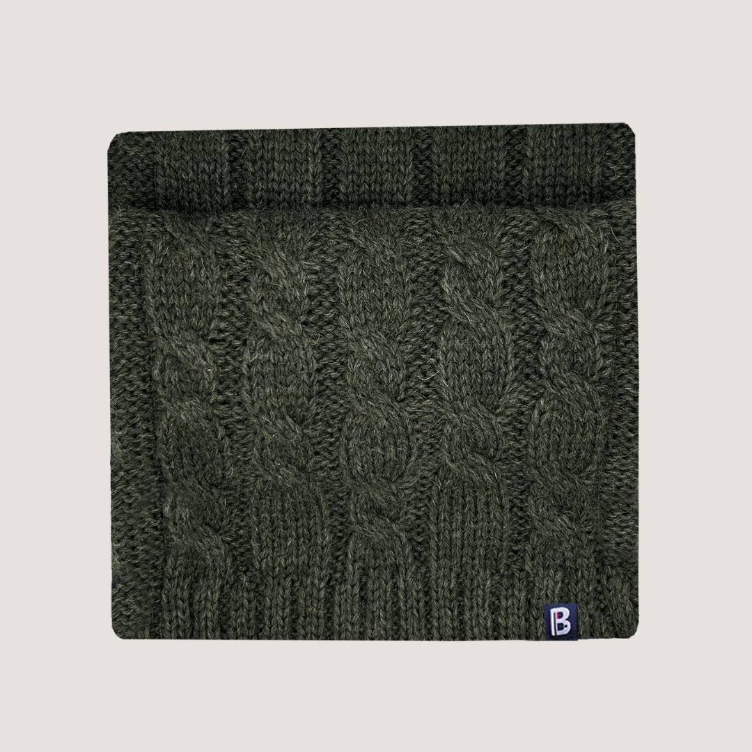 Bonnet et Echarpe Alpaga écru