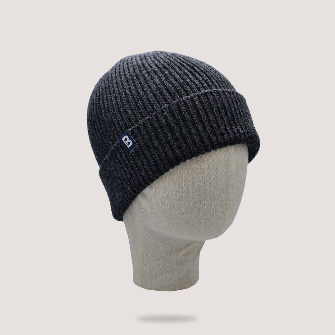Bonnet Mérinos gris
