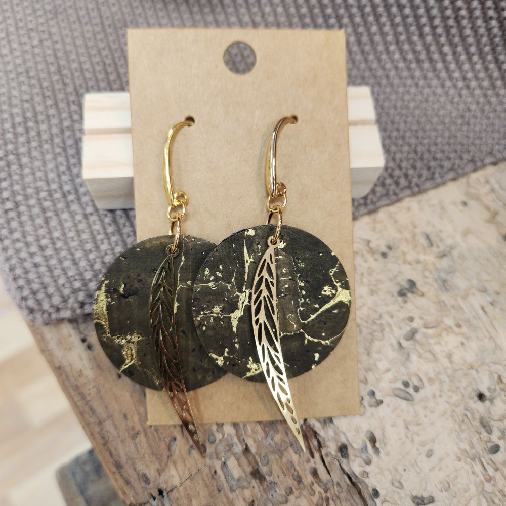 Boucles d'oreilles en Liège