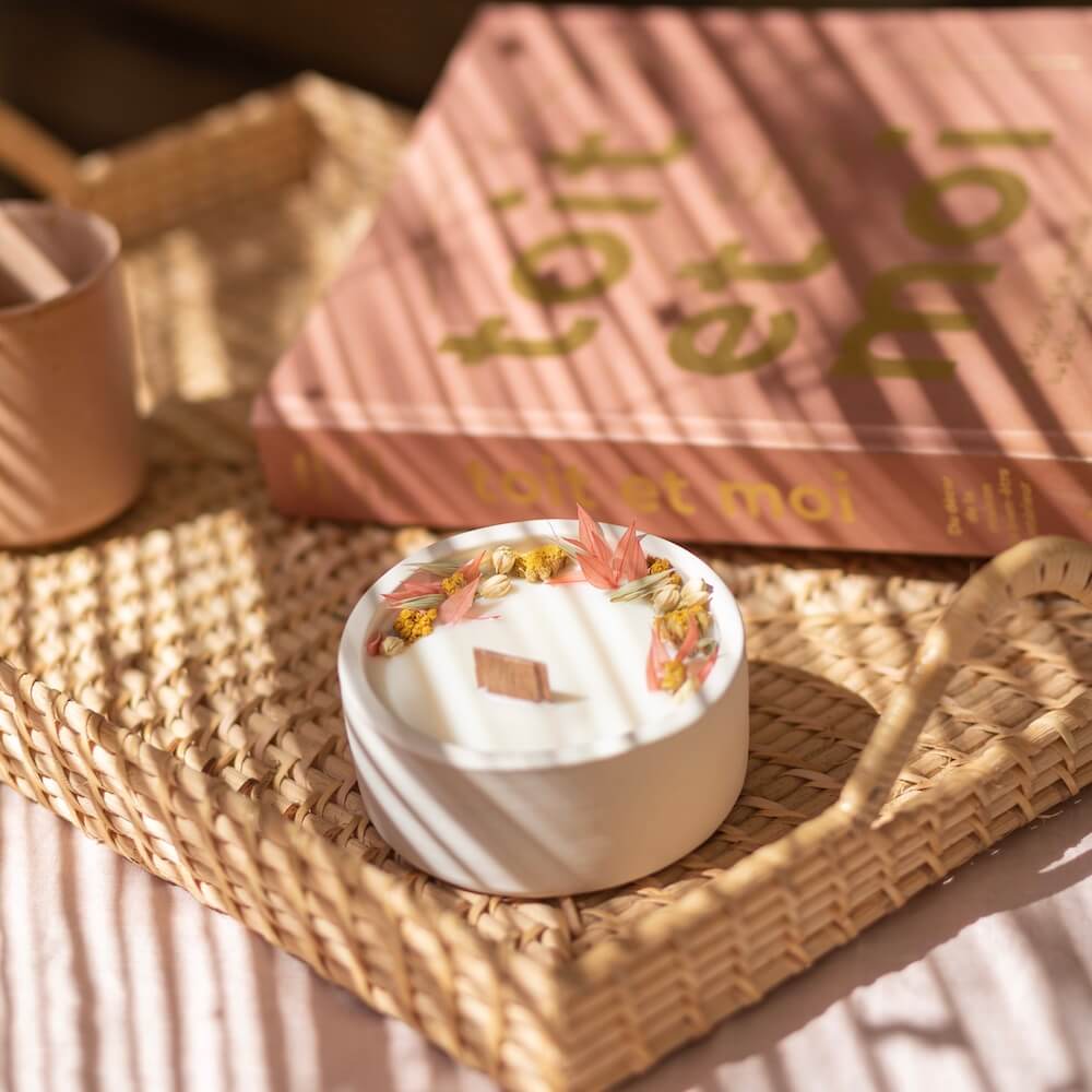 bougie-fleurie-cire-soja