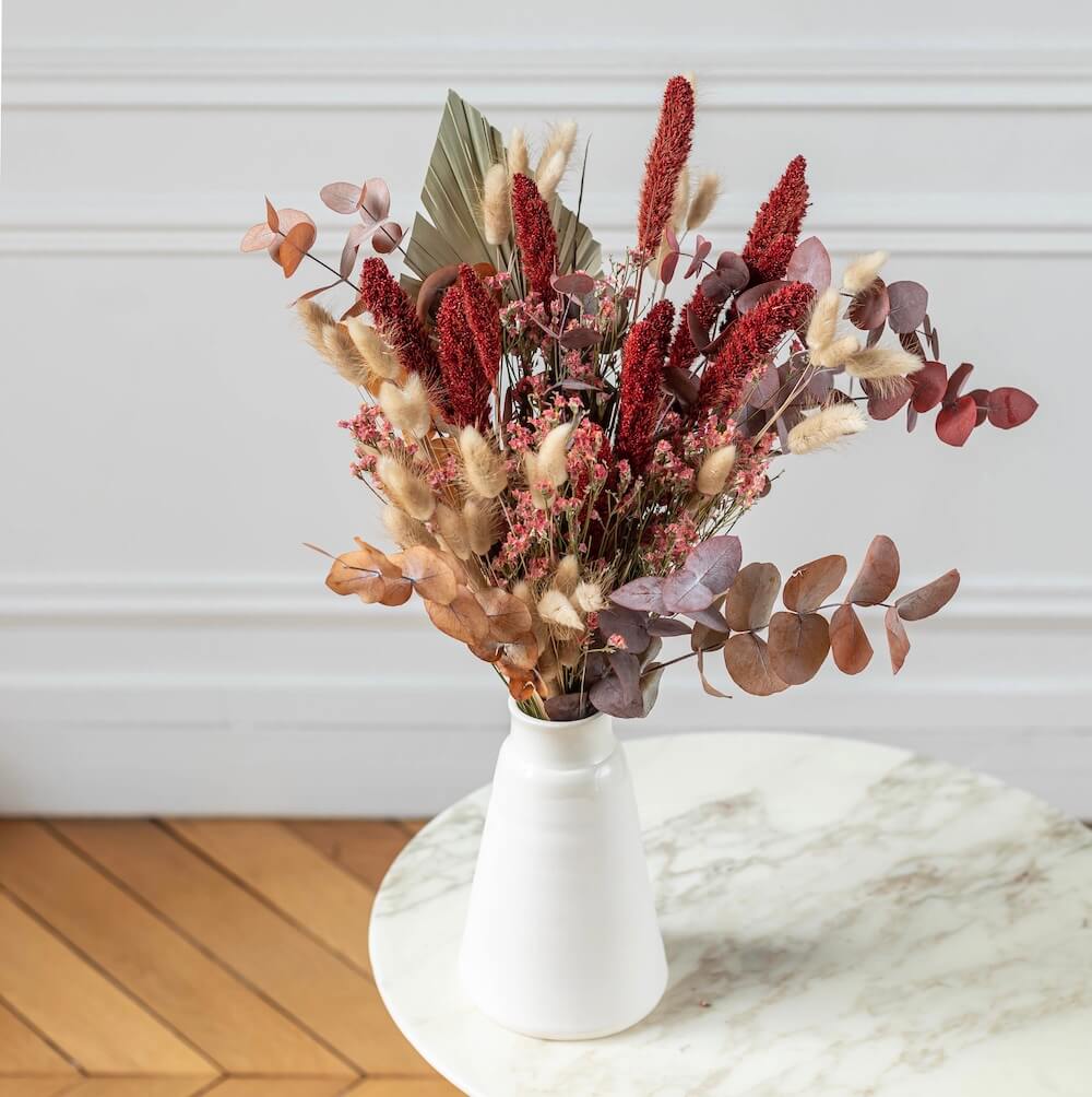 deco-fleurs-sechees-rouge-palm