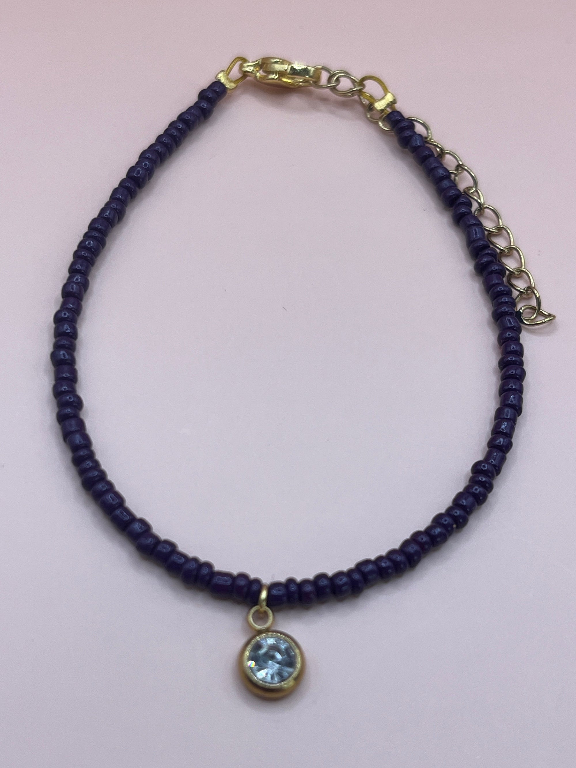 bracelet aubergine