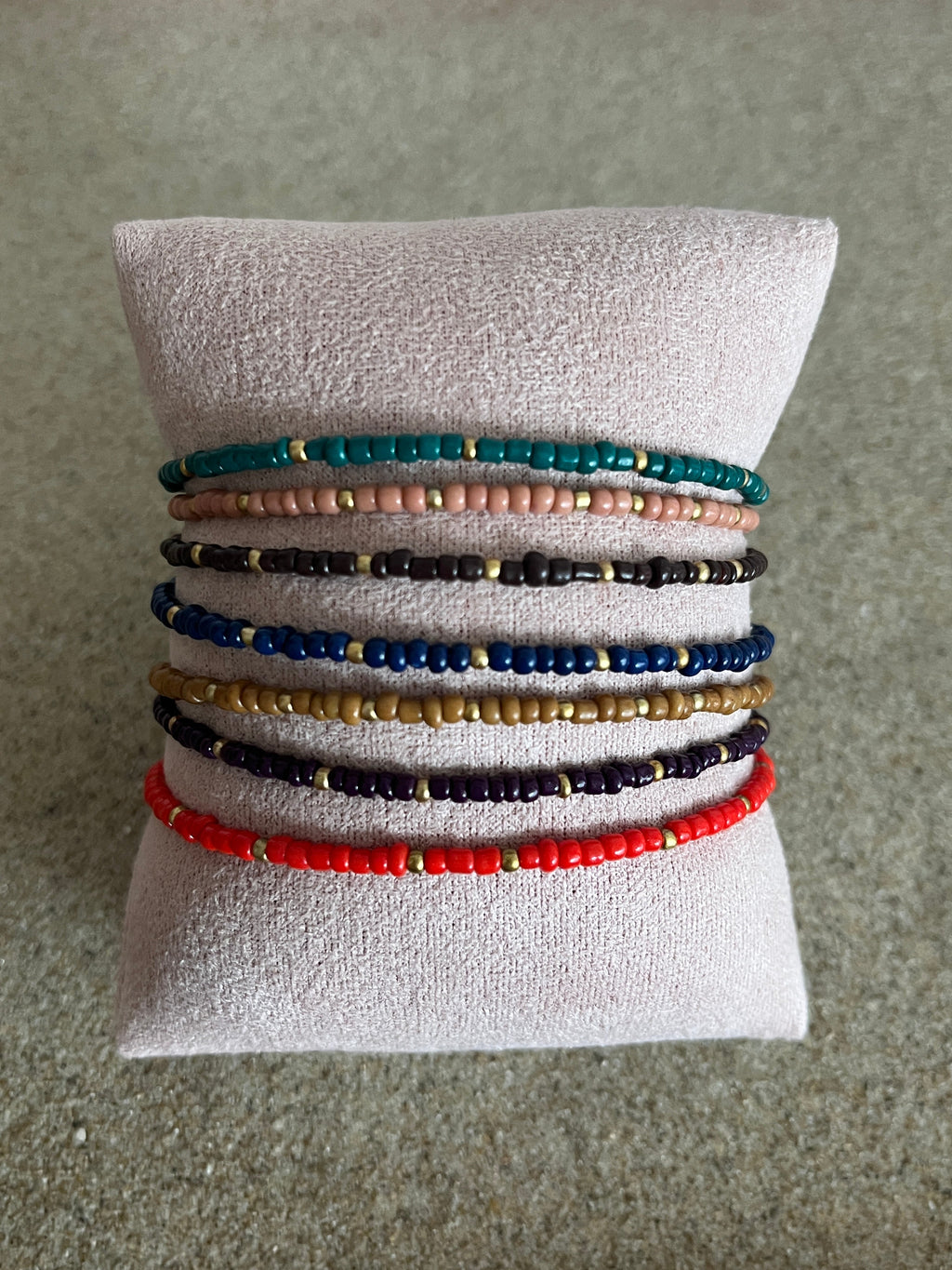 bracelet perles automne
