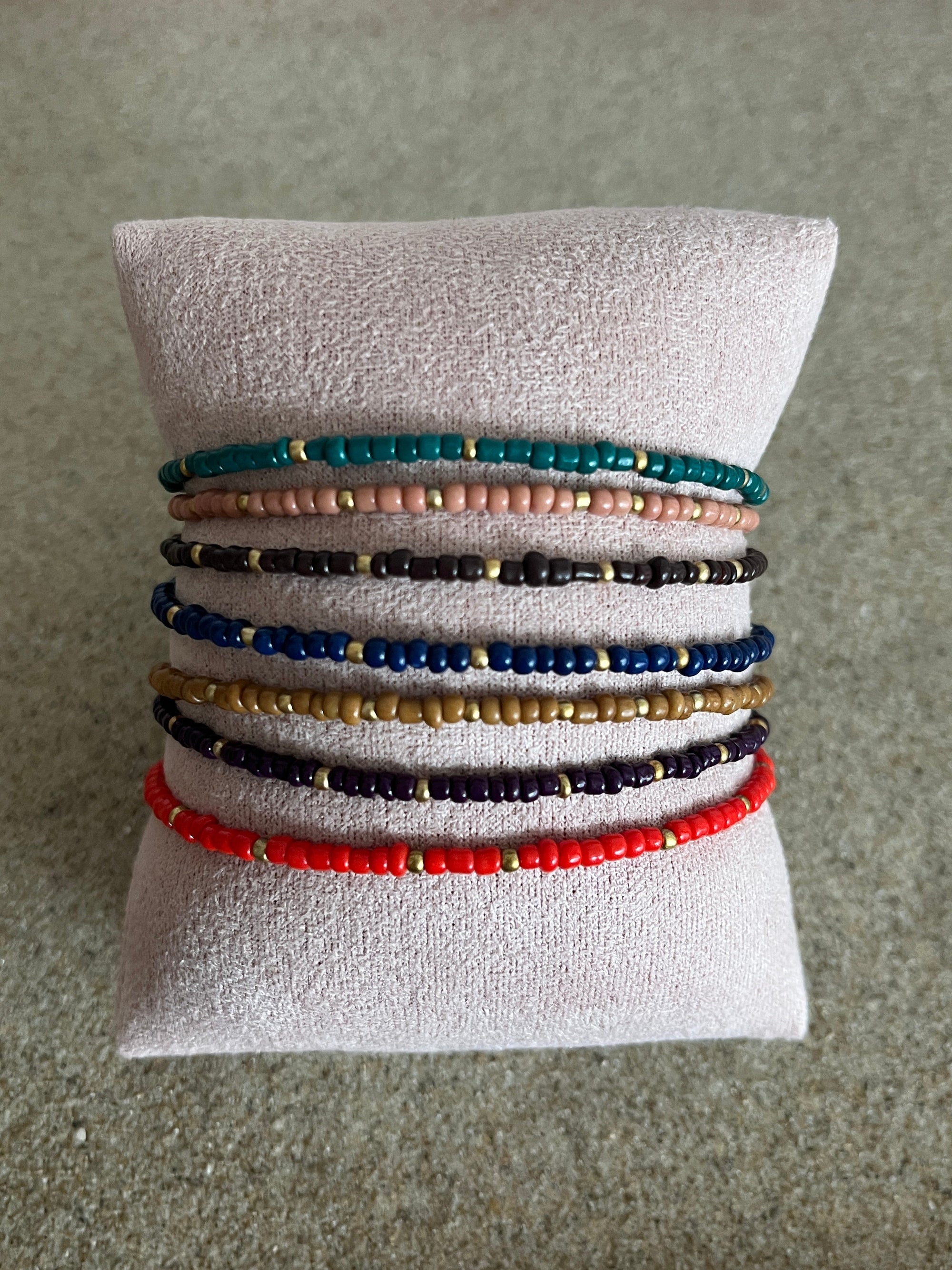 bracelet perles automne