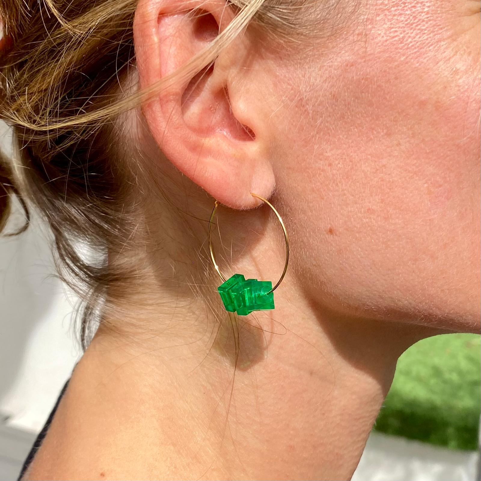 Gold Creole Earrings - The Players
