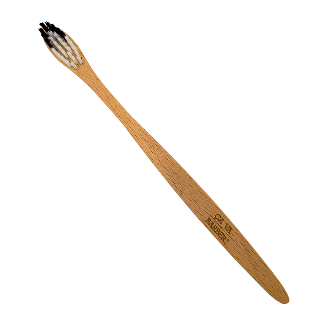Brosse à dents en bois – Dureté Medium – Fabriquée en France