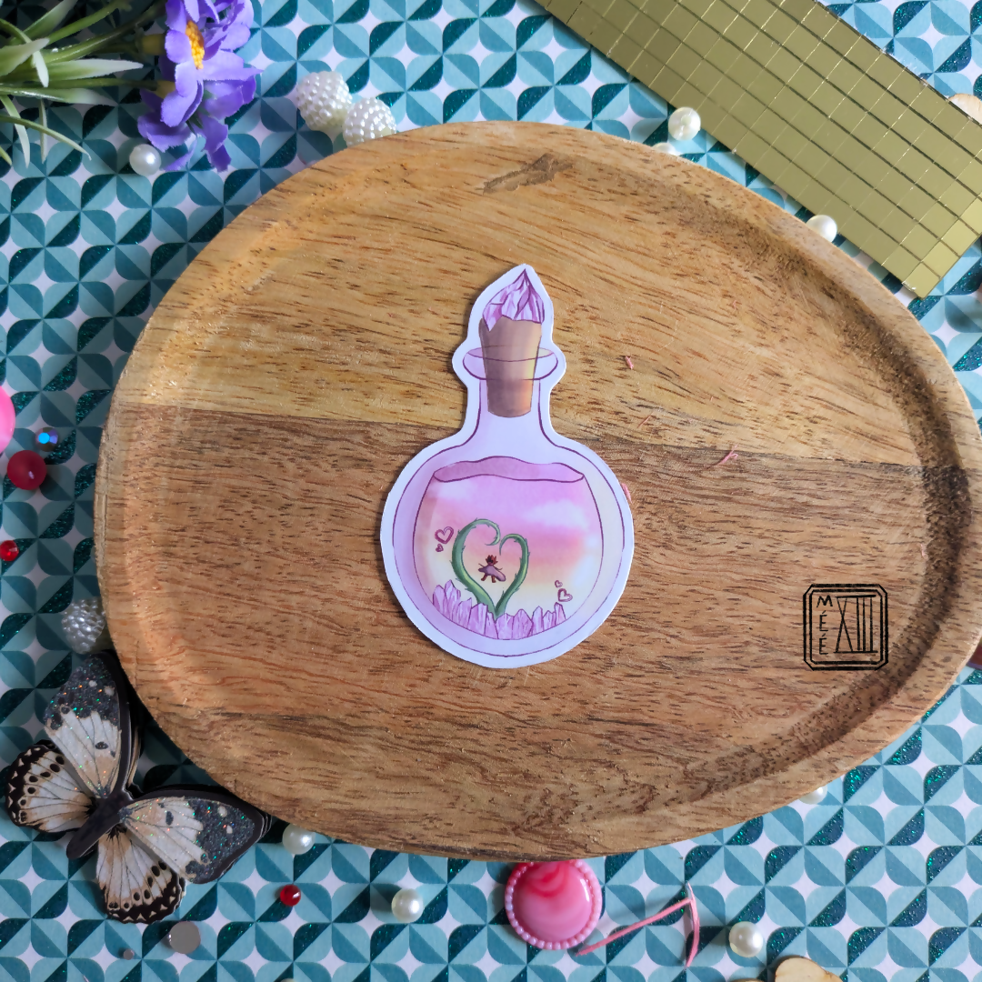 Sticker Élixir d'amour de soi