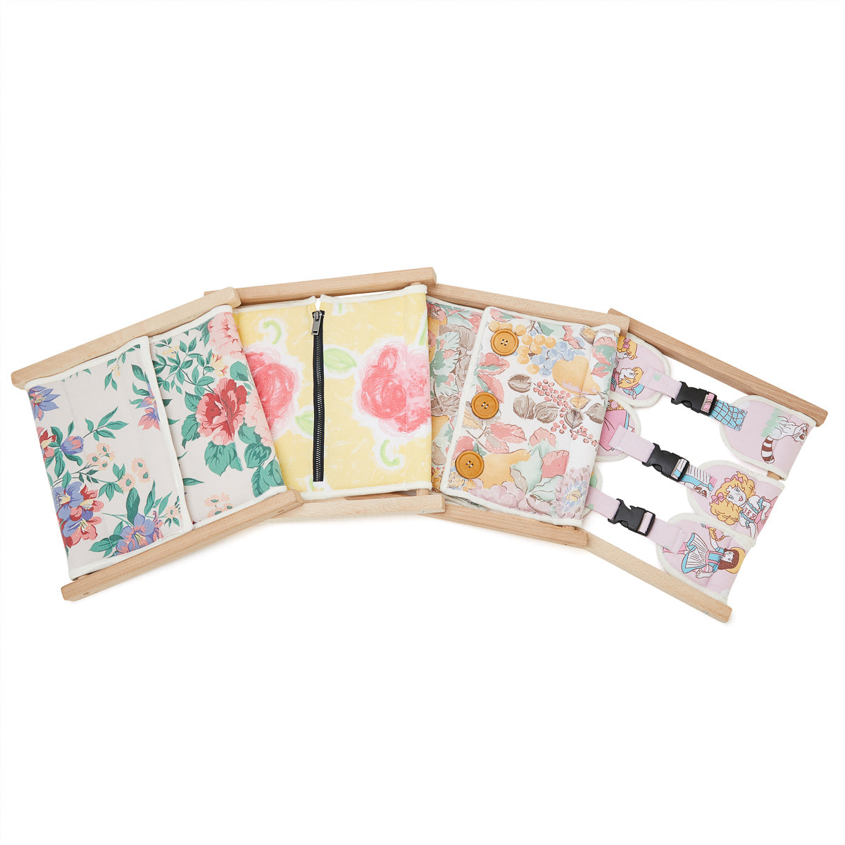 Cadres d'habillage Montessori Upcyclés