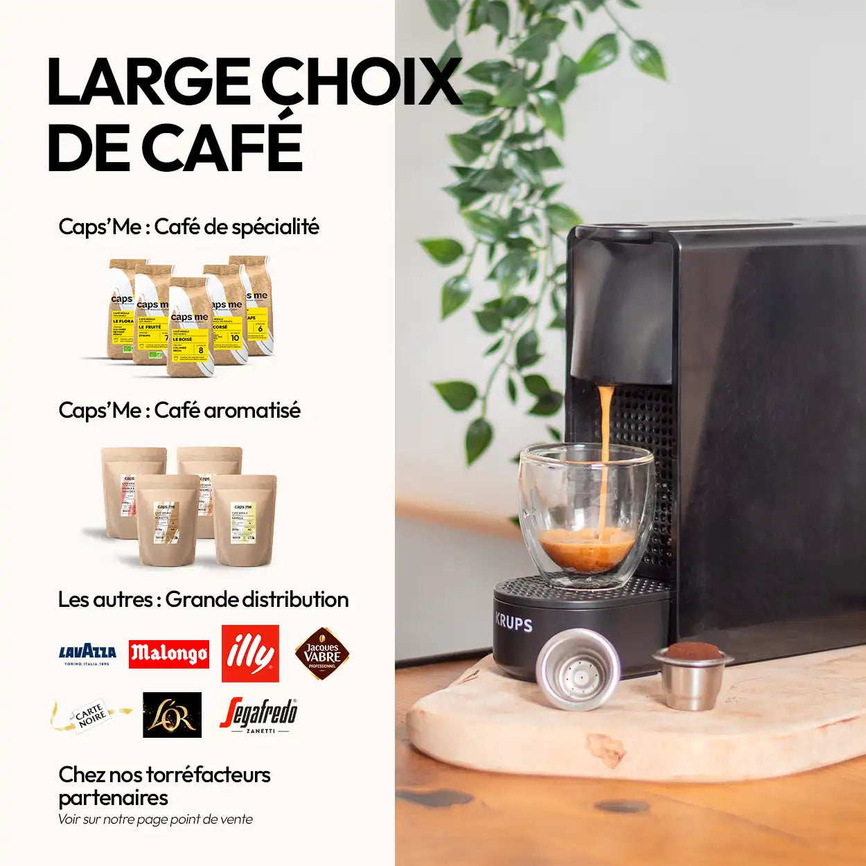 Coffret Caps'me compatible Nescafé® Dolce Gusto®