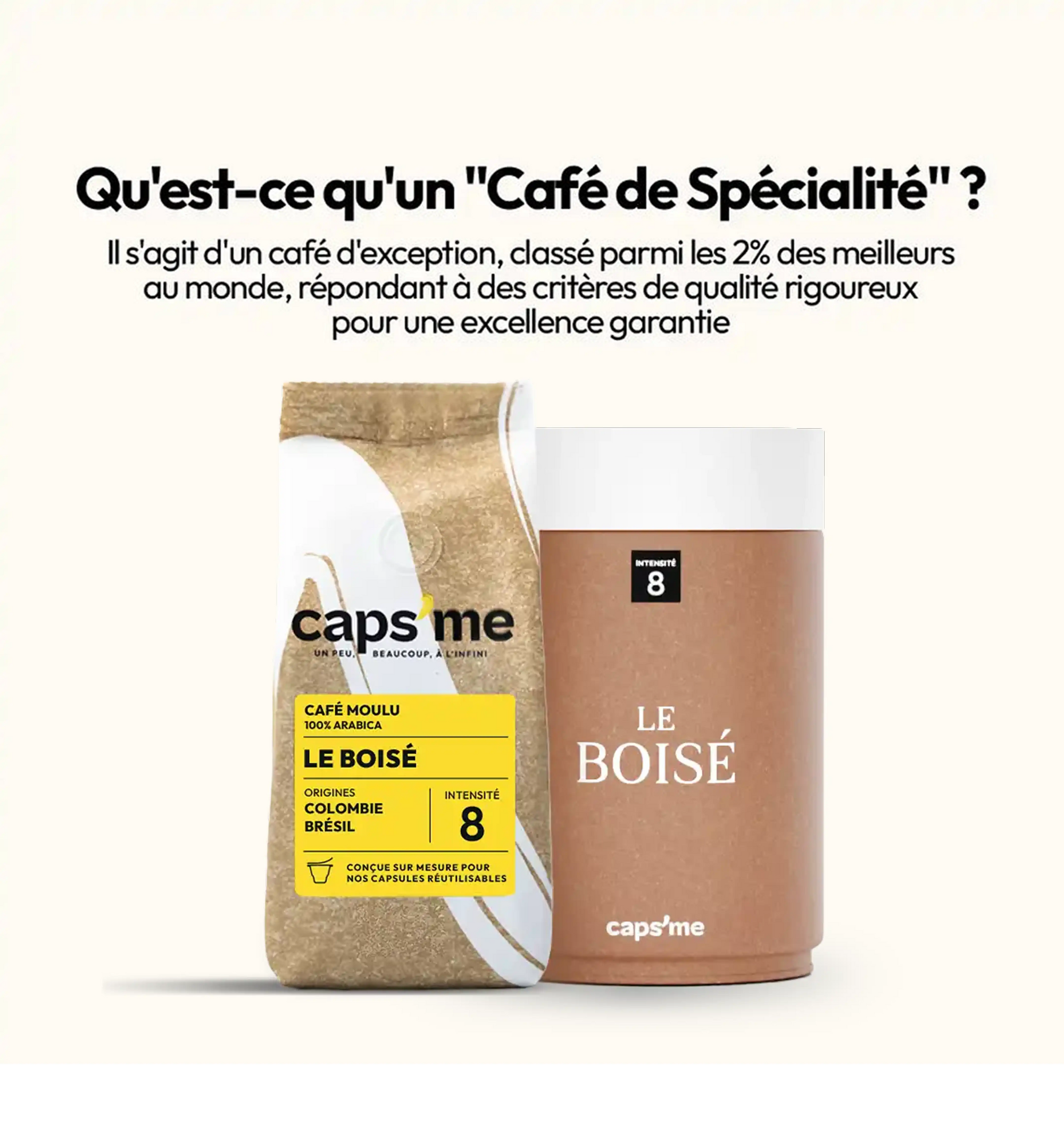 Coffret Caps'me compatible Nescafé® Dolce Gusto®