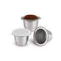 Capsules réutilisables & rechargeables en inox compatibles Nespresso®