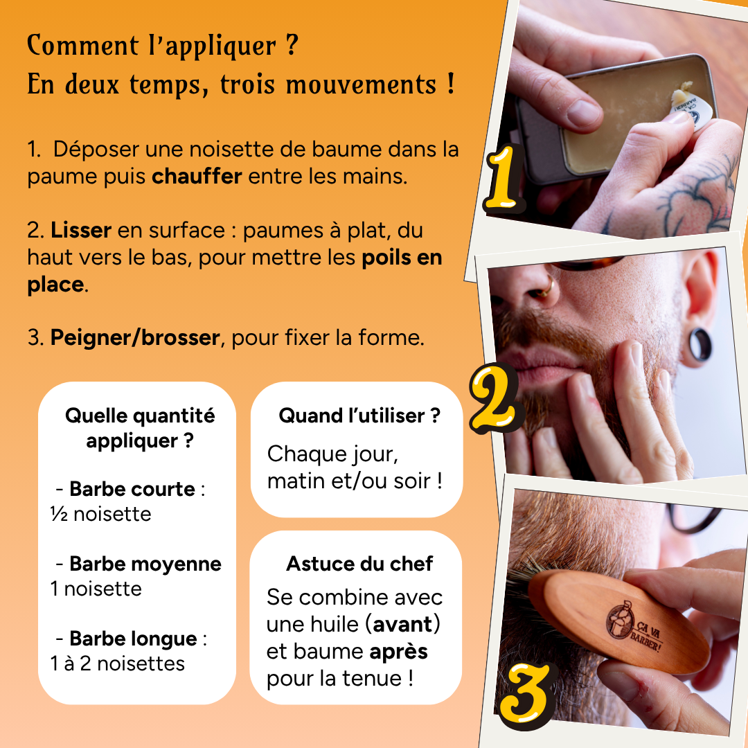Baume à barbe - Senteur Epicée - à la Pirate