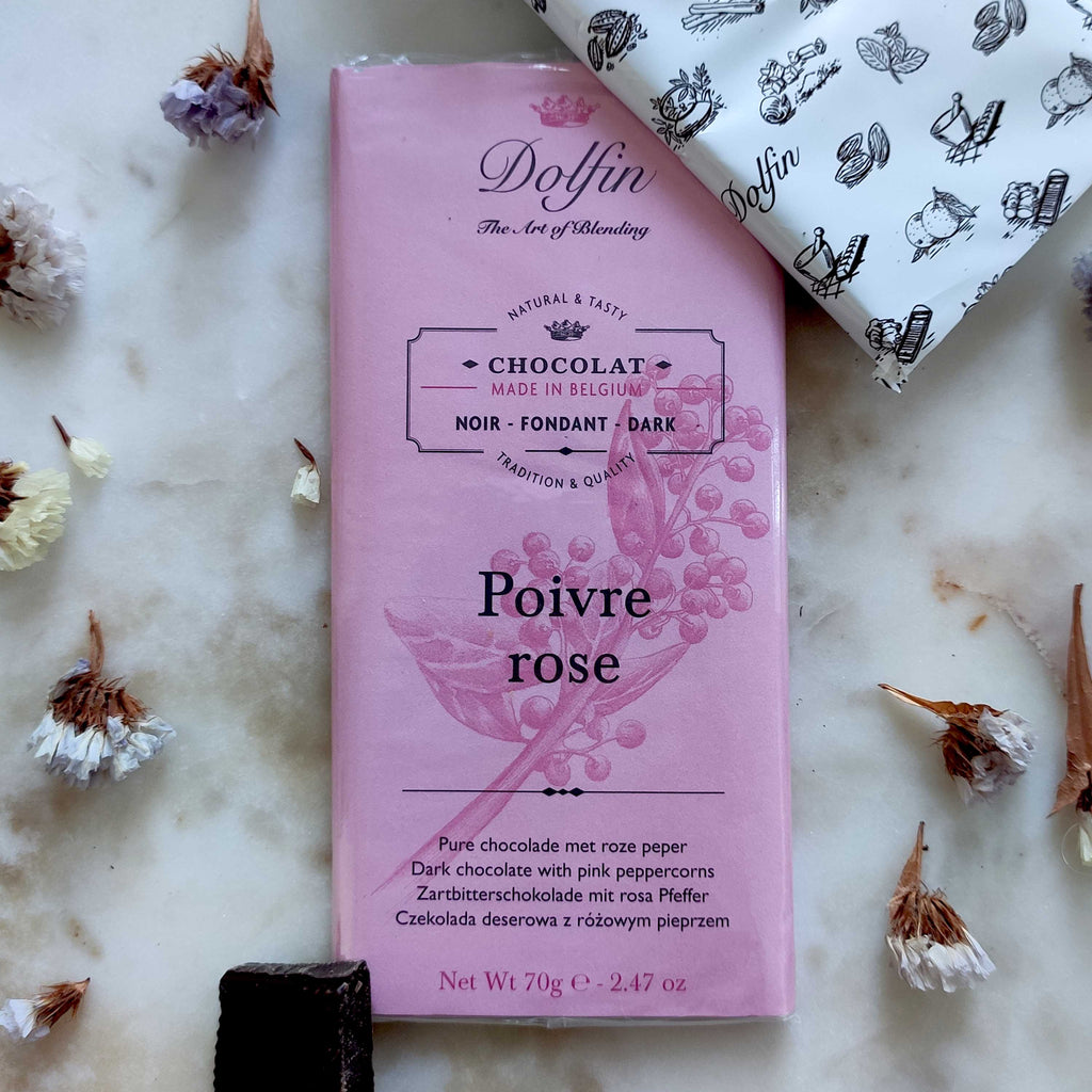 Dolfin - 60 % de cacao au Poivre Rose