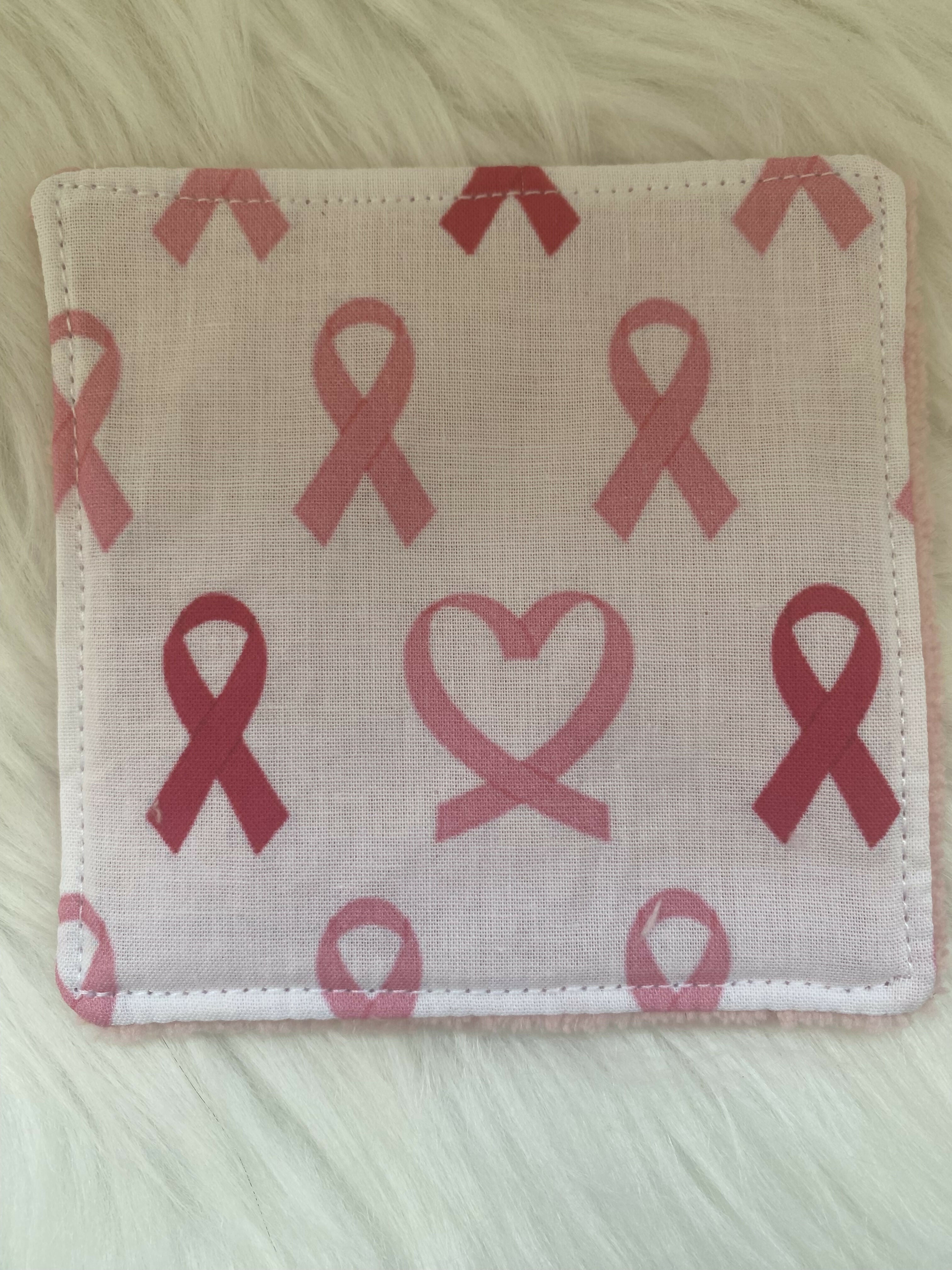 5 LINGETTES OCTOBRE ROSE NOEUDS