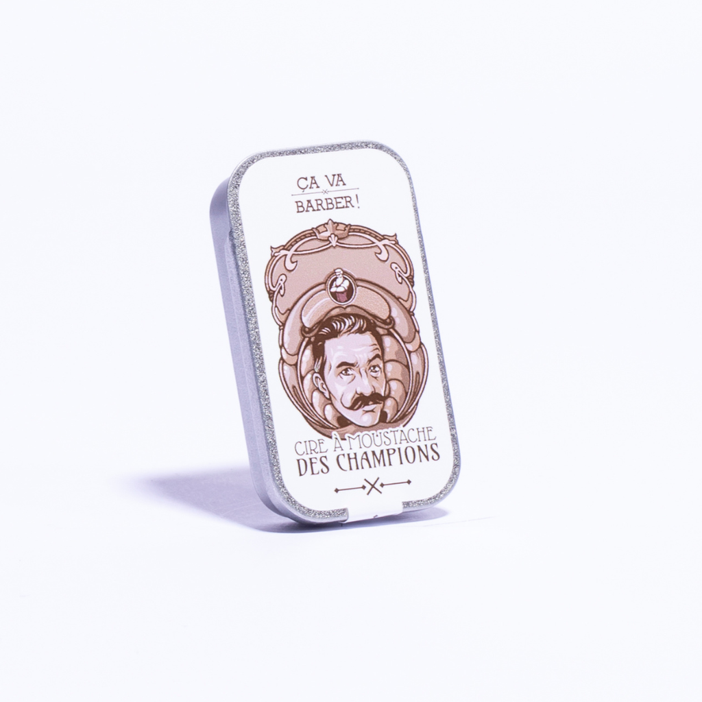 Cire à moustache des champions - Senteur Cuirée