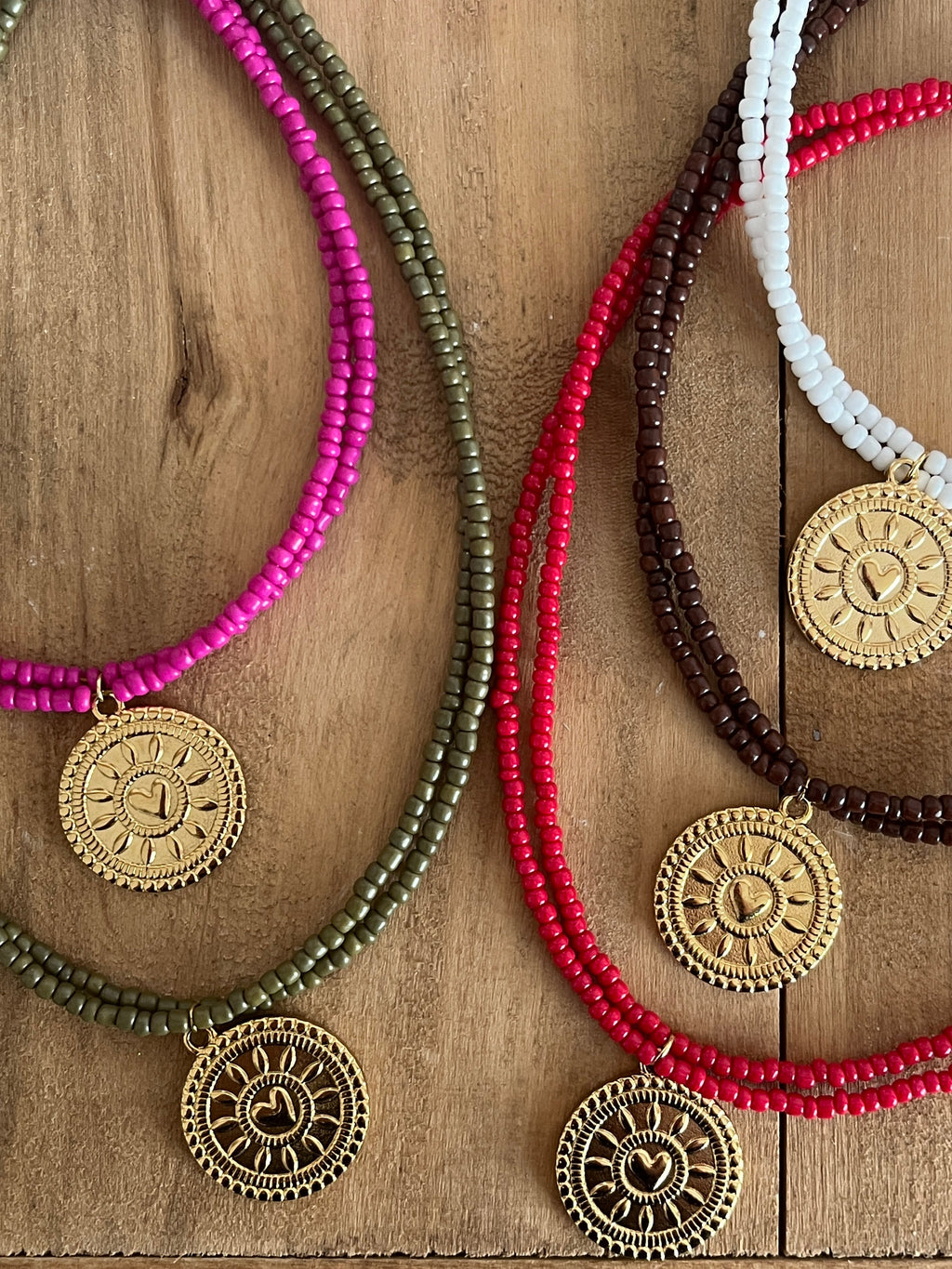 collier perles tendance