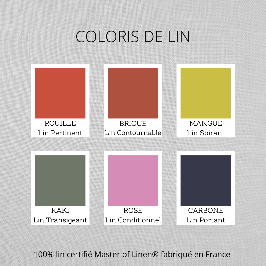 Chaussons bébé en lin - coloris au choix !