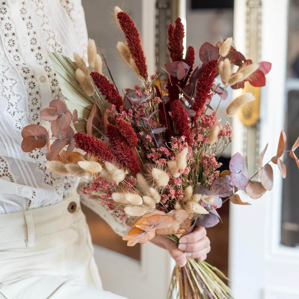 deco-fleurs-sechees-rouge-palm