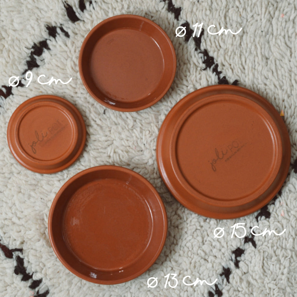 coupelles tailles joli pot