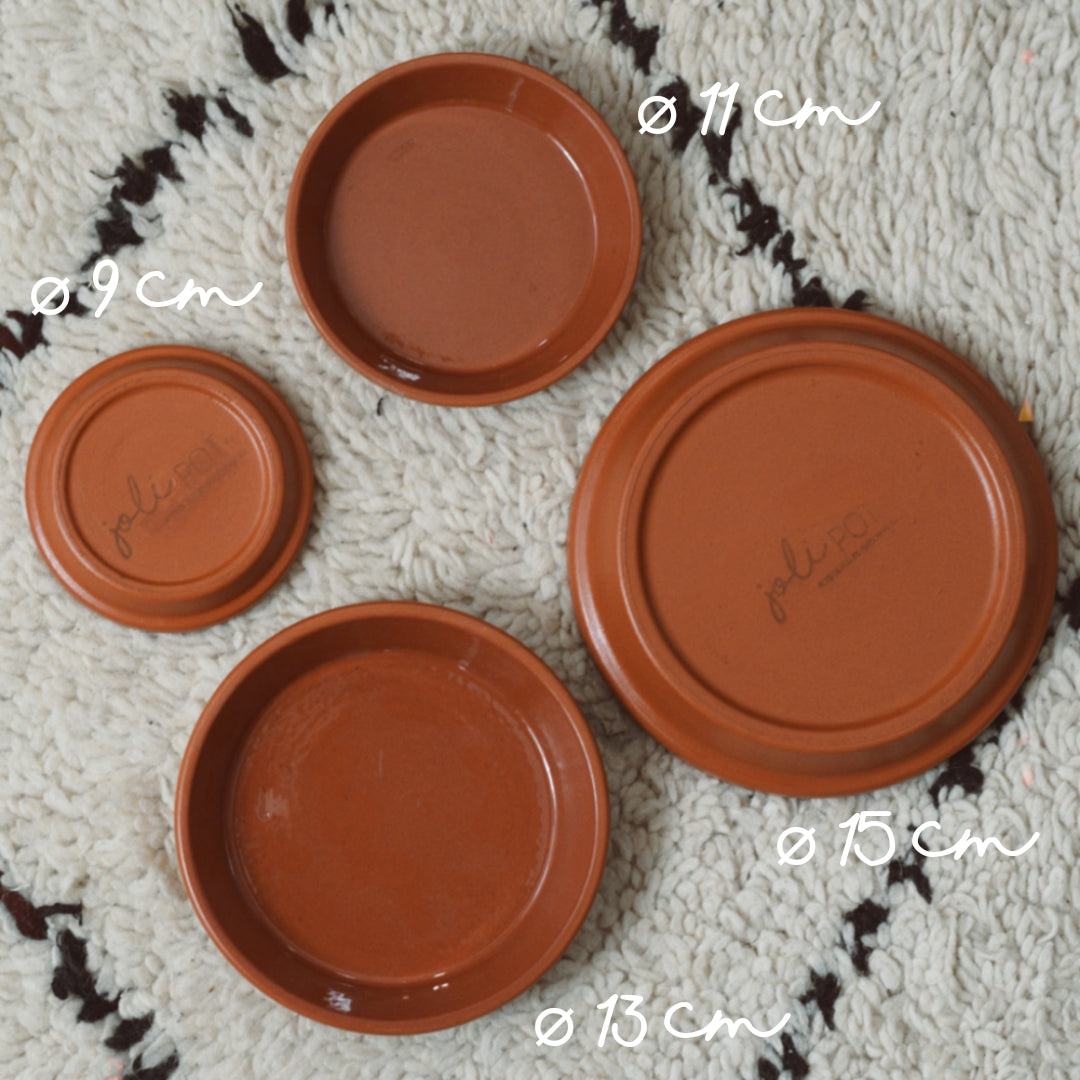 coupelles tailles joli pot