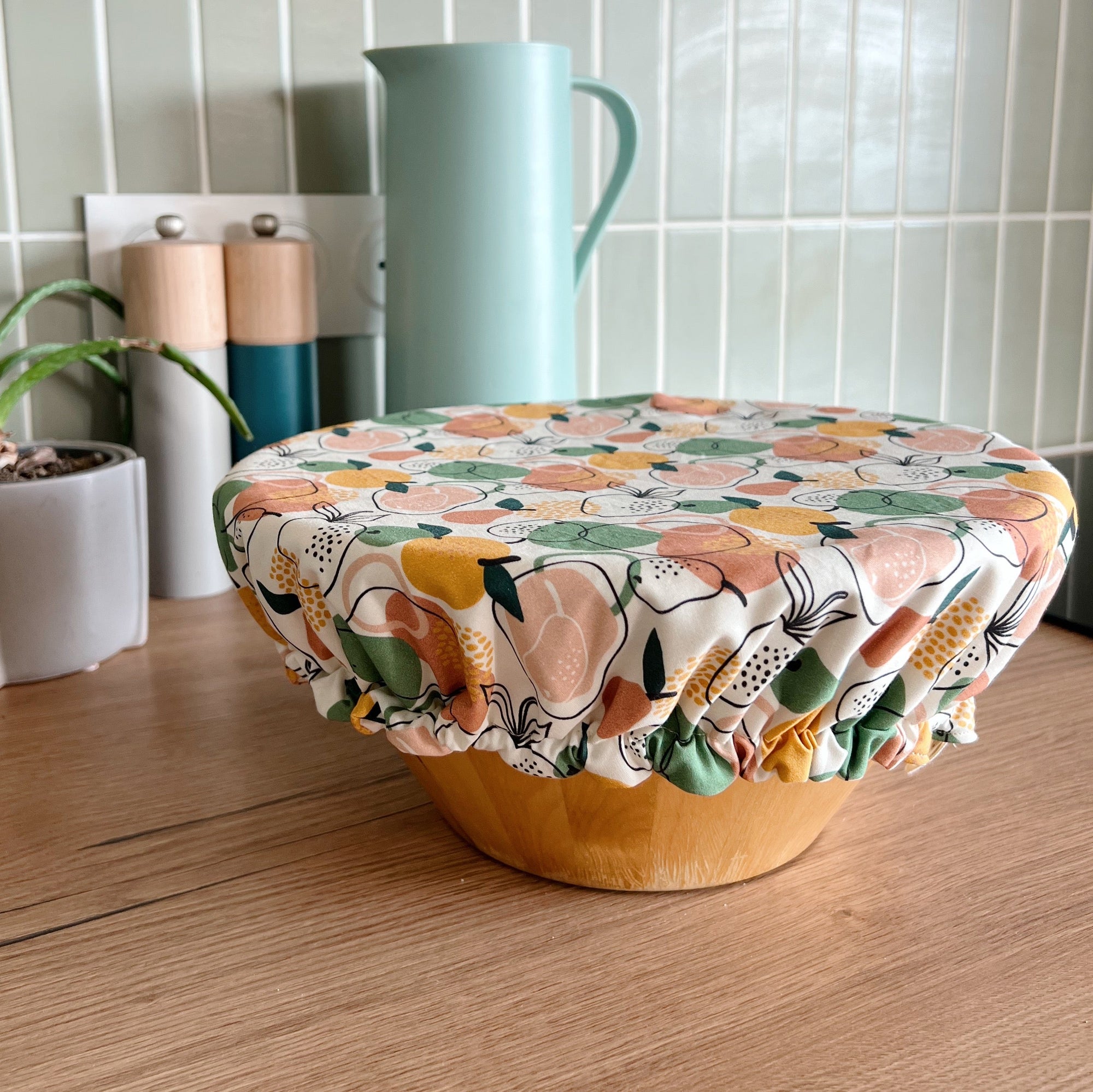 Maxi Charlotte Recouvre-Plat en coton biologique | FRUITS