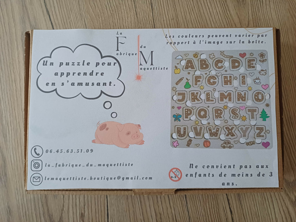 Puzzle enfants alphabet