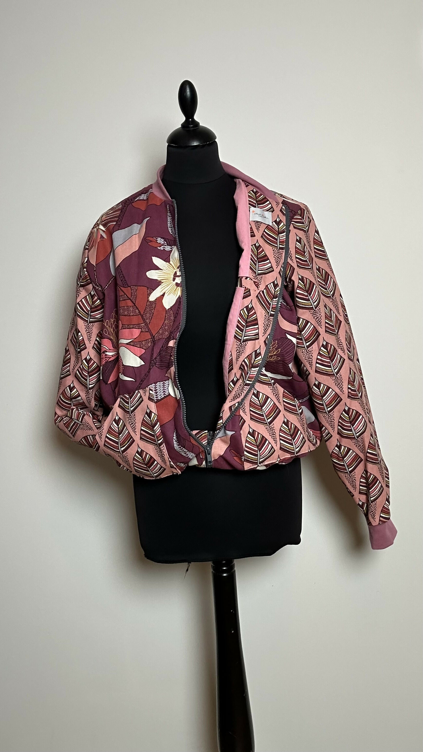 Bomber-style jacket size M